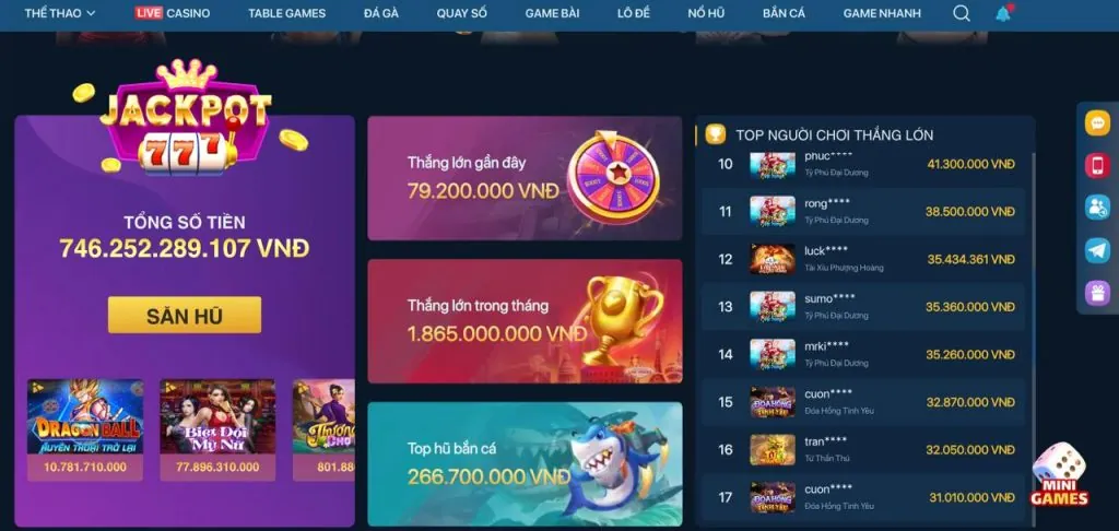 Chiến thuật thắng lớn jackpot b52 đổi thưởng